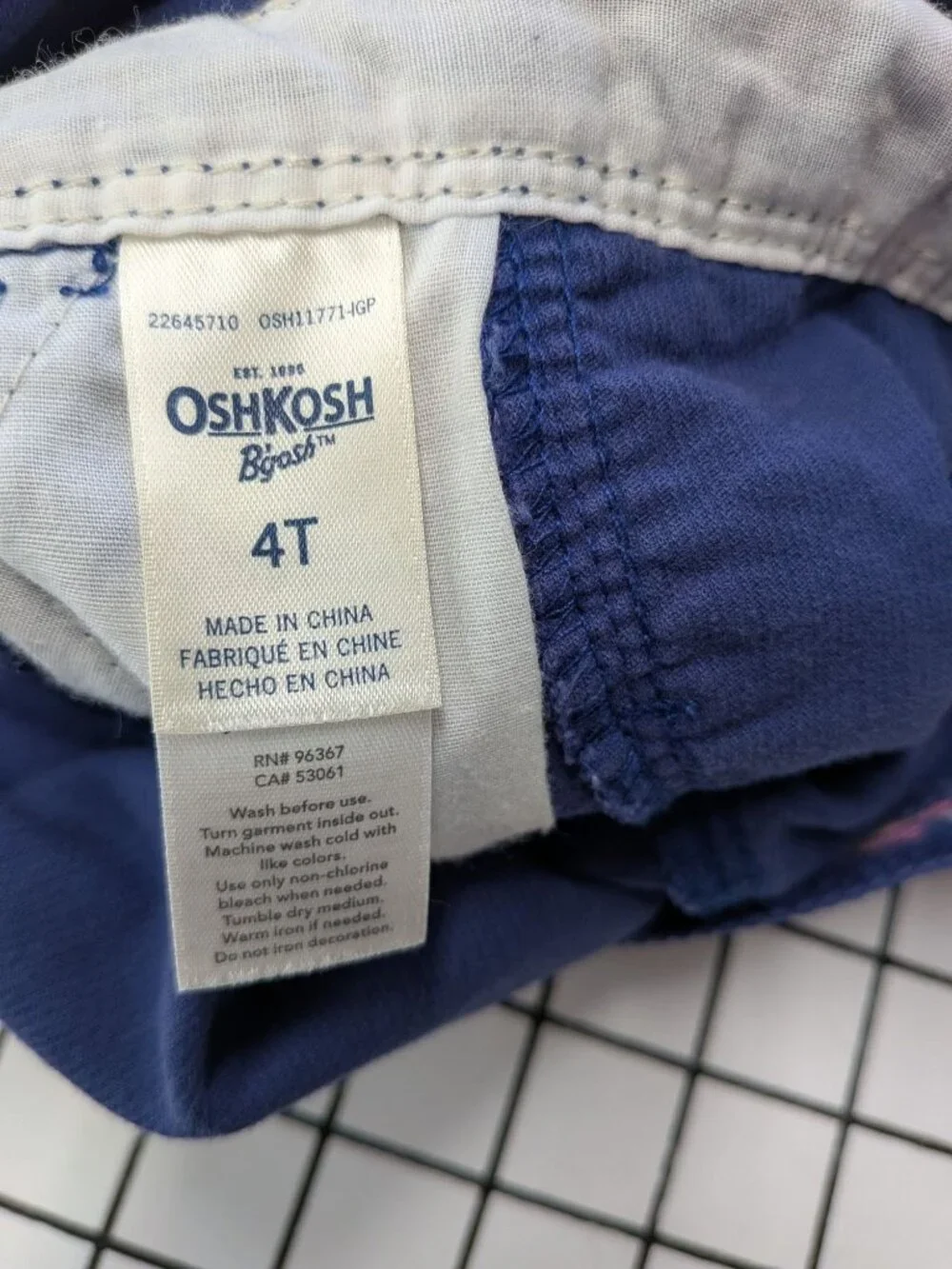 OshKosh Bgosh Corduroy Overalls Adjustable Bib Heritage Country School Kids 4T